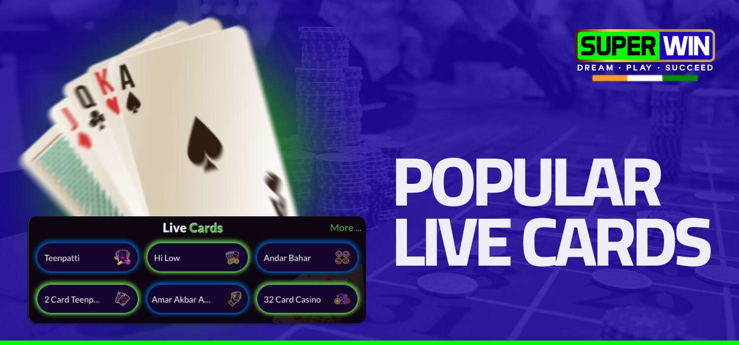 popular live cards