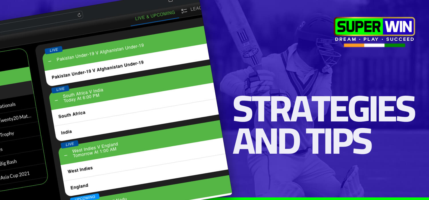 strategies and tips cricket