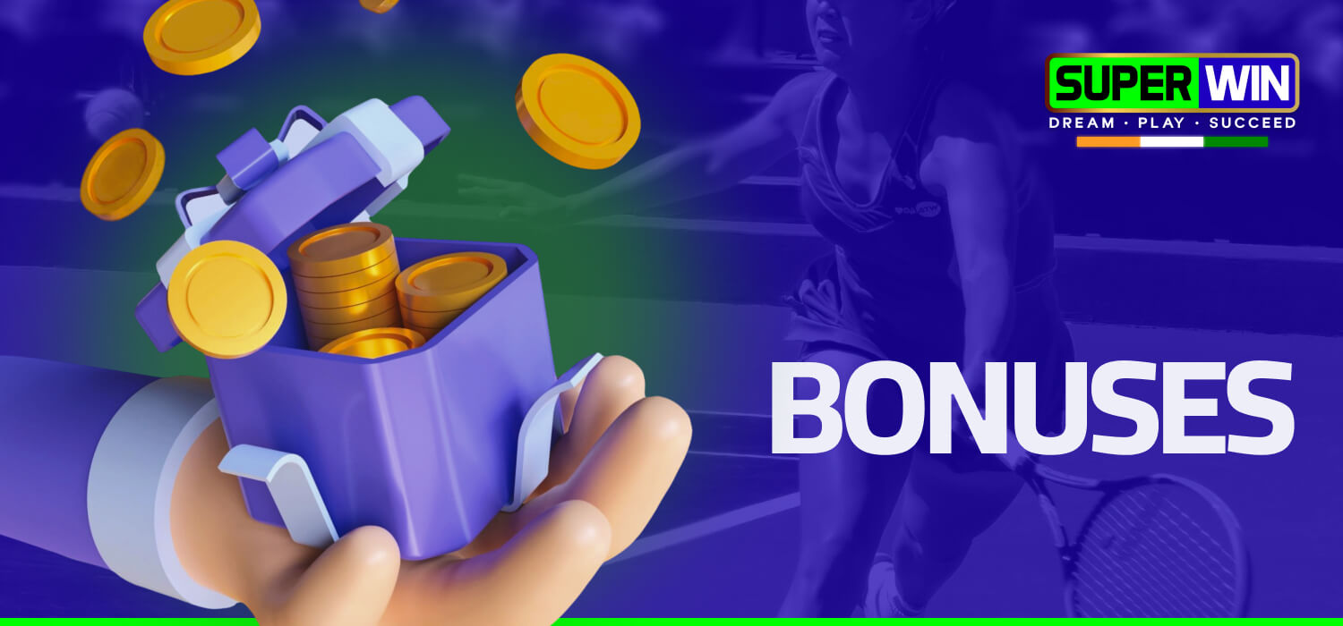 tennis bonuses